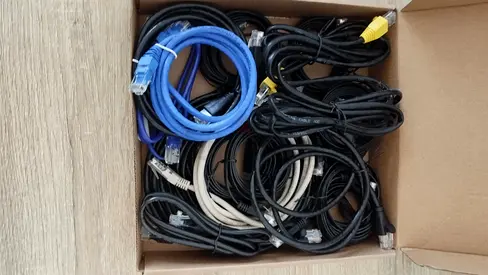 Assorted Networking  printing Cables for Sale