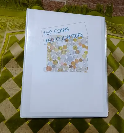 Collection of 160 Coins from 160 Countries