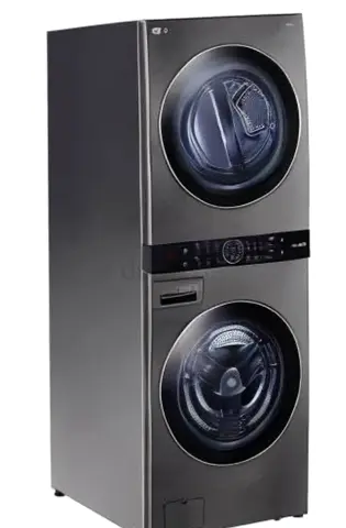 LG WashTower Stacked Smart Laundry Center 4.5 Cu.Ft. Front Load Washer  7.4 Cu.Ft. Electric Dryer i