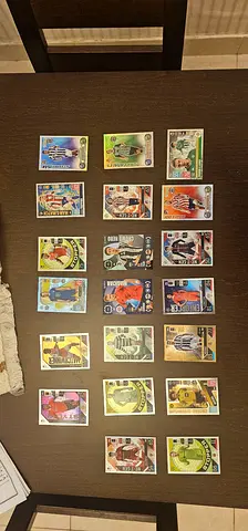 Football Cards Match Attax 85 Cards from 18-19 and 24-25 season