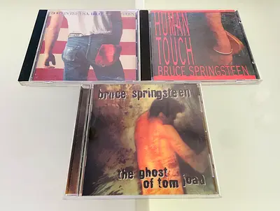 3 Bruce Springsteen Music CD’s