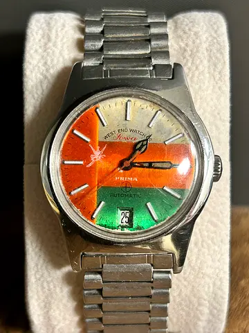 Vintage West End Watch with Oman Flag Dial