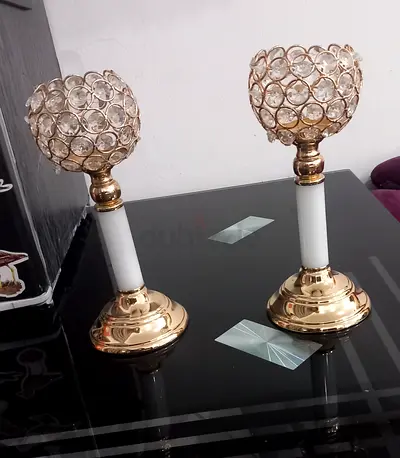 Elegant Vintage Candle Holders