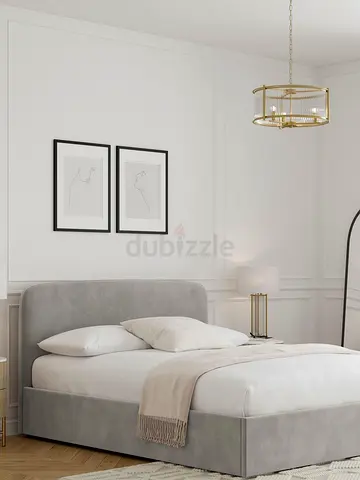 Brand new queen size bed  storage bed family bed double bed Nd medical mattress queen bed