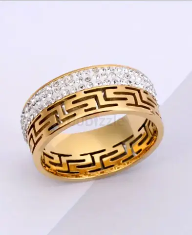 High end China gold ring for women size 6