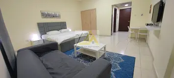 Emirates cluster / near dragon mart / fully furnished /pay monthly
