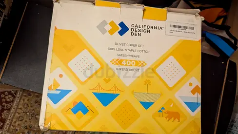 California Design Den Duvet Cover Set - 400 Thread Count