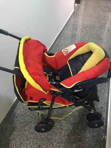 Red ,Yellow and blue Baby Stroller for Sale
