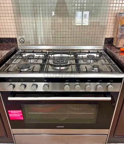 Siemens Freestanding 5Burner Gas Cooker Stove Oven 90x60cm Made in Italy