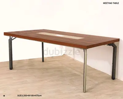 Spacious Meeting Table with Modern Design