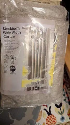 Anko Stockholm Wide Width Curtain Set - Perfect for Your Living Space