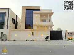 Villa for sale, registration fees included, in a prime location opposite services and Sheikh Mohamme