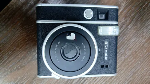 FUJIFILM INSTAX MINI 40 INSTANT FILM CAMERA BLACK