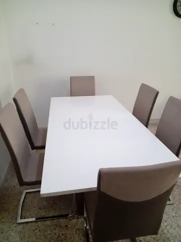 Dining Table with 6 Chairs