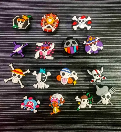 Unique One Piece Crocs charm Themed Collectibles