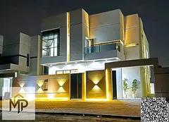 Own a villa with a private pool, including registration and ownership fees in Ajman, first occupant,