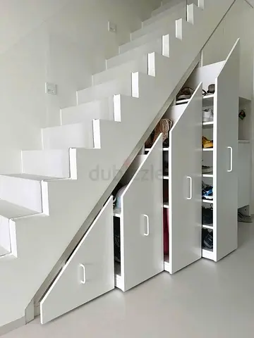 Modern Under-Stair Storage Solution