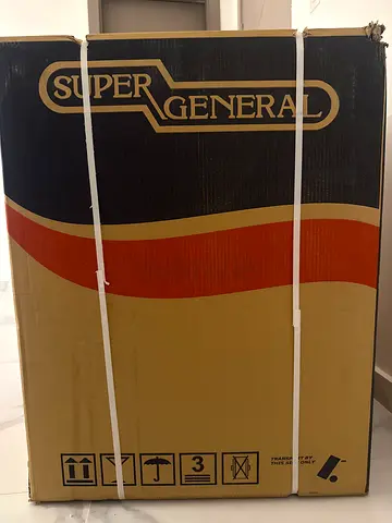 فرن بوتجاز جديد بكرتونه ماركة سوبر جنرال