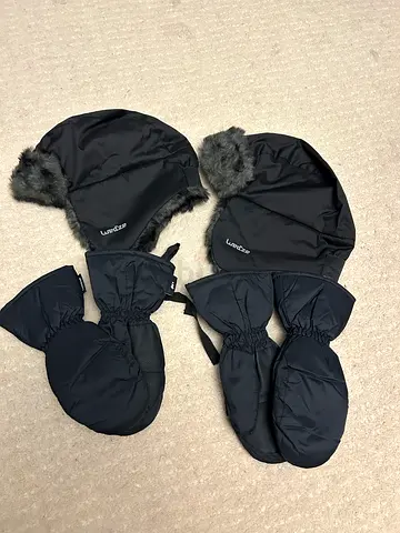 Kids winter hats, mittens. New. Decathlon