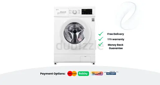 LG Washing Machine 7kg - Brand New - 40% Discount