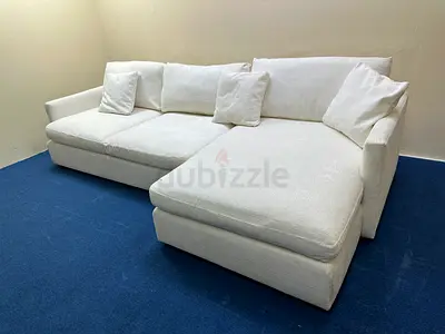 Great condition cratebarrel lshape sofa