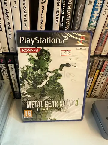 Metal Gear Solid 3: Snake Eater for PS2 - sealed