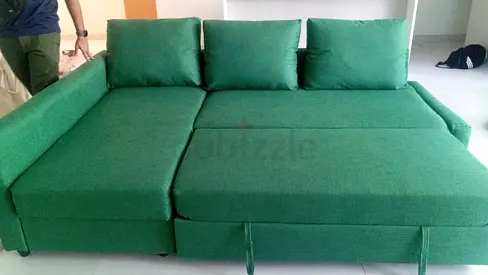 L shape sofa bed for sale