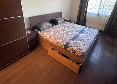 Stylish Ikea complete bedroom set.
