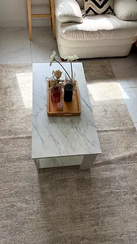 White coffee table | abstract | new