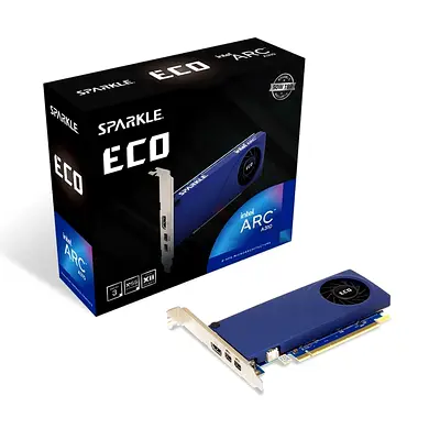 Sparkle Computer Intel Arc A310 ECO, 4GB GDDR6, 50W TBP Low-Profile