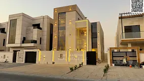 Two-story villa with a rooftop, including registration and ownership fees. Large area. Freehold own