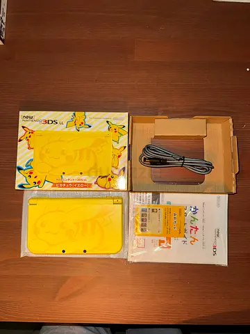New 3DS XL Pikachu Yellow Edition