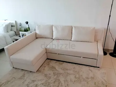 Cozy and Functional L-Shaped Sofa with Storage