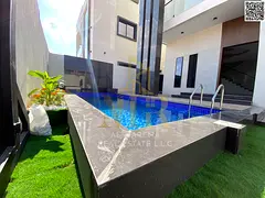Villa with a swimming pool on the main street, ready to move in. First occupancy villa for sale in A