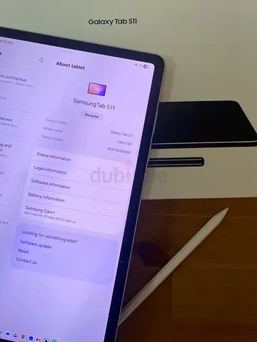 Samsung Galaxy Tab S11 - 256GB - 12GB RAM WIFI silver + 45W powerful samsung adapter + cover