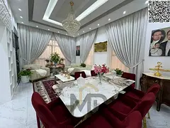 Affordable villa with electricity, water, and air conditioning in one of Ajman's most prestigiou