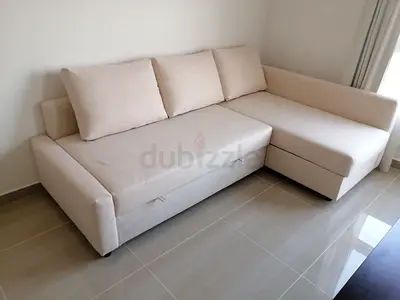 Comfortable L-Shaped Sofa with Storage