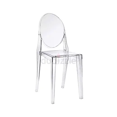 Acrylic Modern Dining Chair Polycarbonate Transparent Indoor Outdoor Office Restaurant chair