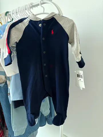 Brand New, baby onesie from Ralph Lauren, 0 to 3 month- unwanted gift