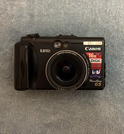 Canon g5 camera