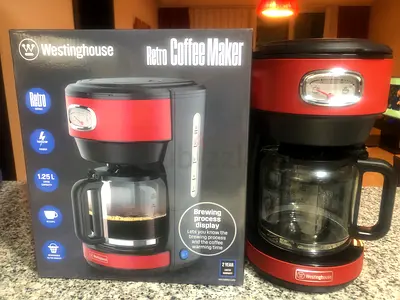 Westinghouse Retro Coffee Maker - Perfect for Coffee Lovers!