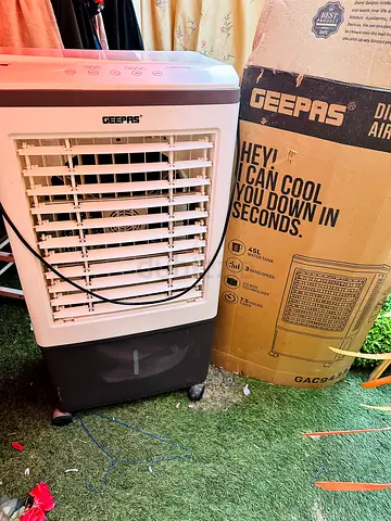 Geepas 45L Air Cooler - Keep Your Space Cool and Comfortable!