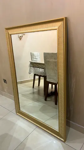 Ikea gold mirror
