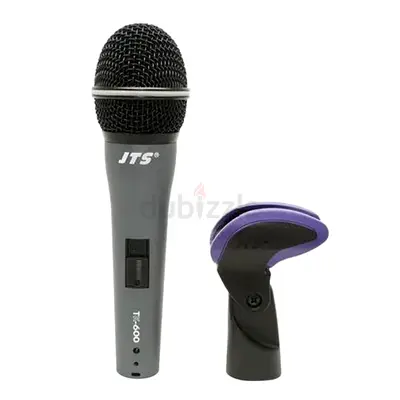 JTS TK-600 Cardioid Dynamic XLR Microphone Without Cable, Grey
