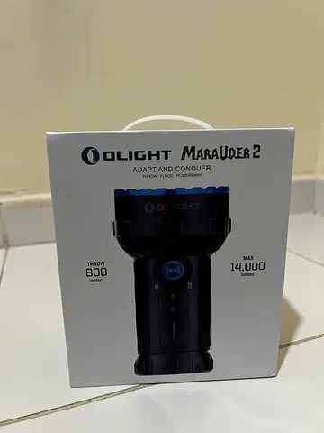 Olight Marauder 2: Powerful Tactical Flashlight for All Adventures