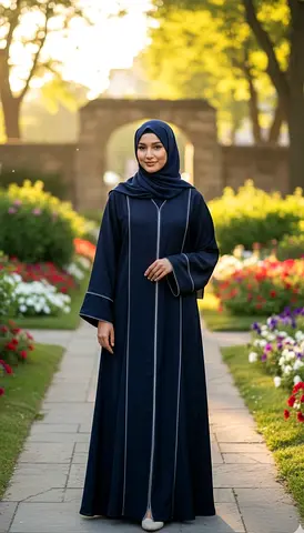 Black Premium Abaya – New Design, Free Size, Perfect for Daily  Occasion Wear”