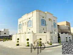 Luxury villa for sale in Al Alia, Ajman – including water, electricity, and air conditioning – e