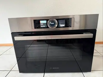 Bosch series 8 dual combi oven+microwave 2in1