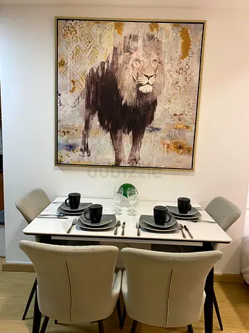 Elegant Marble Dining Set (table + 4 chairs)