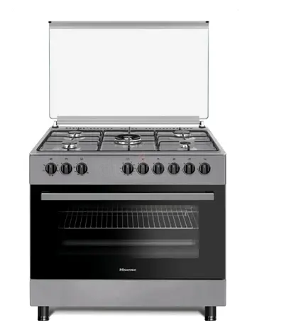 Hisense 90X60 Cm 5 Burner Cooking Range - 1 Year Warranty
